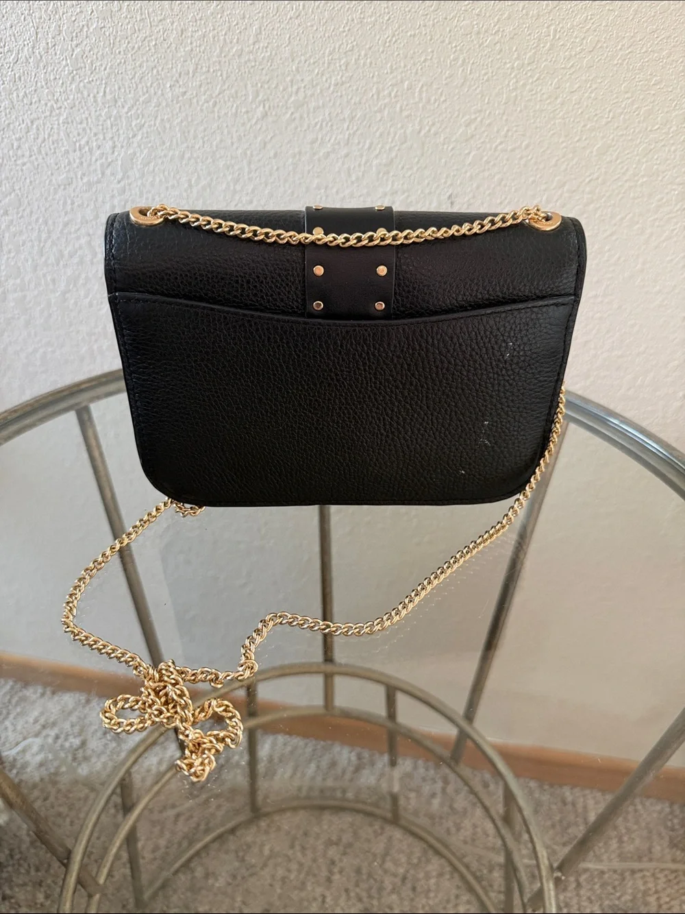 Coach sleek black